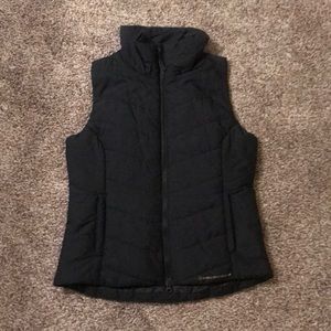 Thin Black Puffer Vest